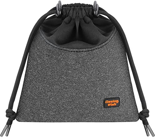 Desing Wish Funda Auriculares Diadema Bolsa de Almacenamiento Bolsa Auriculares Estuche Auriculares Bolsa de Viaje Suave Funda Cascos para Power Bank Electrónica Tech Bag Bolsa Transporte Accesorios