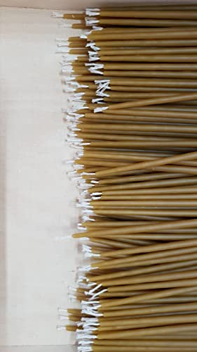Bienenwachskerzen Spitzkerzen Altarkerzen mit edlem Duft Ritualkerzen (30 Stück ca 180g)