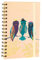Notizbuch Papier Notizblock Spiralblock mit Liniert klassisch Notizbücher Dot Grid Journal Hardcover Tagebuch Gebundener Spiralbindung A5 120 Seiten