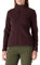Outdoor Ventures Damen Fleecejacke mit Durchgehendem Reißverschluss Stehkragen Frauen Leichte Fleece Sweatjacke Antistatische Elektrizität Damenjacke für Laufen, Wandern und Freizeit Schokolade XL