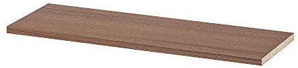 Ikea BILLY Extra Regal 76x26 cm braun Eschenfurnier