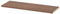 Ikea BILLY Extra Regal 76x26 cm braun Eschenfurnier