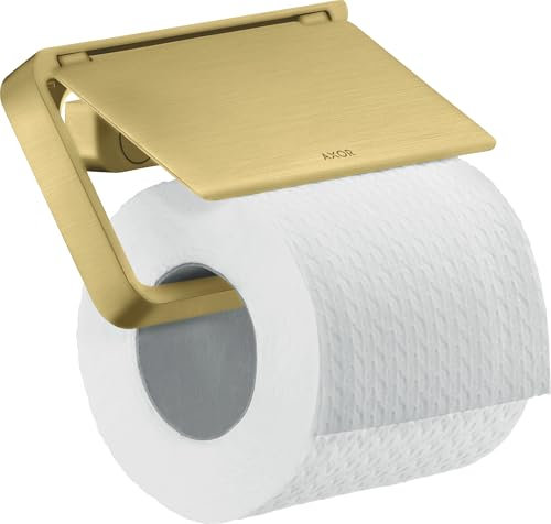 hansgrohe AXOR Universal Accessories Papierrollenhalter, Farbe: Brushed Brass
