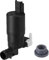 X AUTOHAUX Pompe à moteur lave-glace pour Citroen C3 Picasso - 1 Pcs Noir