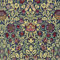 Tissu tapisserie William Morris - Violet et Columbine - Tissu d'ameublement floral