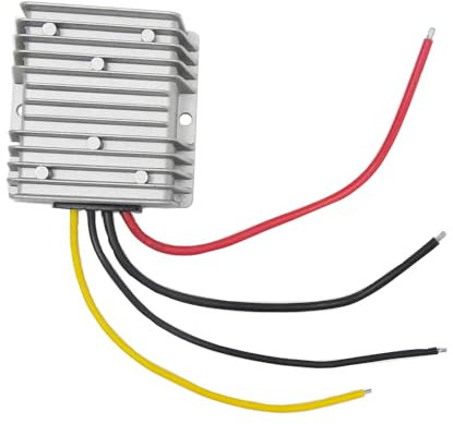 Convertidor de 24 V 12 V a 36 V, regulador DC-CC, entrada de fuente de alimentación (9 V-30 V), transformador de módulo impermeable para GolfCart Motor Car Truck Vehículo Barco Solar E-Bike (8A-288W)