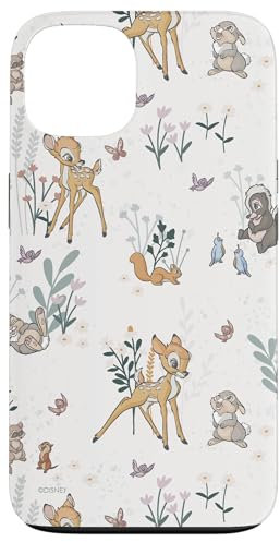Hülle für iPhone 13 Disney Bambi und Klopfer Floral