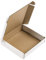 RUSPEPA Recycelbare Versandtaschen aus Wellpappe – Karton, perfekt für den Versand, klein – 12,7 x 12,7 x 2,5 cm – 50 Stück – Weiß