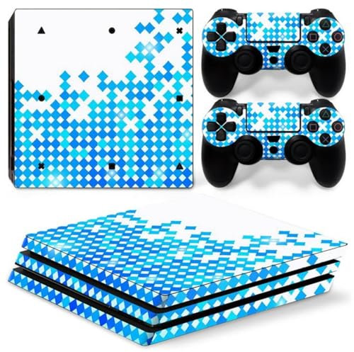 Wonhomke pour Autocollant antidérapant Autocollant en Vinyle Peau Couverture Plaques adhésives Autocollantes pour PS4 Pro (PS4Pro-004)