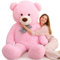 MorisMos 180cm riesen Teddy XXXL, weich groß teddybär XXL,süß kuschelbär plüschbär Geschenk für Freundin Mädchen Partnerin Ehefrau Mutter Kinder Baby