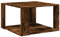 vidaXL Couchtisch, Beistelltisch mit Stauraum, Kaffeetisch Sofatisch für Wohnzimmer, Teetisch Tisch Wohnzimmertisch, Räuchereiche Holzwerkstoff