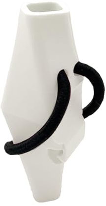 Fahrrad-Blumenvase, Fahrrad-Blumenhalter, Motorrad-Vase, Ornament, Lenker-Vase, Dekoration, Lenker-Zubehör, abnehmbarer Charm, geometrische Vasen- , Silikon für kleine Motorräder