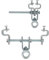 TWSOUL 2 Stuck I-Beam Aufhänger Stahlträgerklemme Boxsackaufhänger Heavy Duty Steel Perforated Bag Hanger Boxsackaufhänger für Balken Einstellbar von 63 mm bis 220 mm Hält 204 kg Schwerkraft Stand