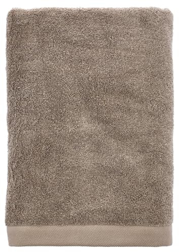 Södahl Comfort Organic Handtuch aus 100% Bio-Baumwollfrottee, 70 x 140 cm, Taupe