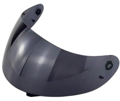 Guajiro - Visiera per casco Compatibile con AGV K3 / K4 - Schermo in Policarbonato Rinforzato predisposto per Pinlock (Nero)
