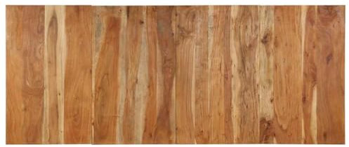 vidaXL Kopfteil 200 cm Massivholz Akazie, Bettkopfteil, Kopfteil aus Massivholz, Kopfteil für Doppelbett, Kopfteilplatte, Doppelkopfteil