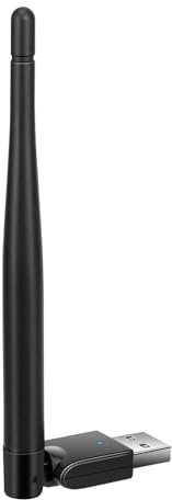 xeeYouvision WiFi USB MT7601 per Decoder DVB-T2 S2, Mediatek Adattatore Wireless 2db 150Mbps, Ricevitore WiFi USB 2.0 Adattatore di Scheda di Rete Wireless