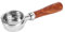 Wrtysully Cafetera de Acero Inoxidable de 58 Mm Portafiltro Sin Fondo para Cafetera Accesorio Profesional