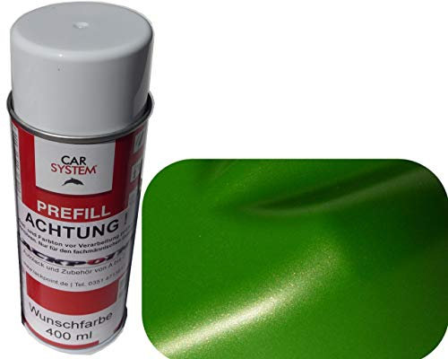Lackpoint Spraydose 400ml 1K Autolack Mamba Grün Metallic Matt Kein Klarlack Trend Tuning