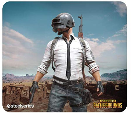 SteelSeries QcK+ - Gaming-Mauspad - 450mm x 400mm x 4mm - Stoff - Gummiunterseite - PUBG Miramar