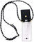 Cadorabo Handykette kompatibel mit Samsung Galaxy J7 2016 Schutzhülle TPU Silikon Case Necklace Design Slim Kratzfest Kordel Band mit Etui Rundumschutz Case Hülle für Galaxy J7 2016 in Schwarz