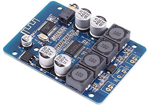 Digital Amplifier Board, TPA3118 30W+30W 8V~26V DC Dual Channel Digital Audio Amplifier Board Bluetooth or 3.5mm Audio Jack Auxiliary Input