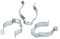 WITTKOWARE 10x Tool Clips, Federklemmen aus Federstahl, verzinkt, offen, z.B. für Kabel oder Rohre, Spannbereich-Durchmesser 35~40mm