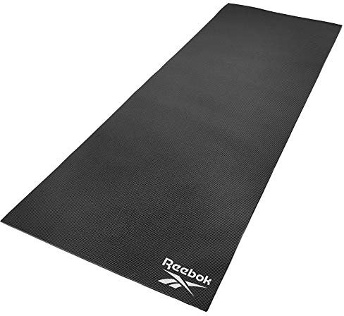 Reebok Yoga Matte, 4 mm, schwarz