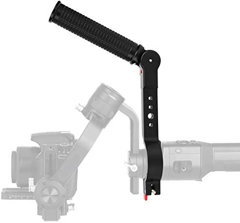 Gimbal Hand Grip, Lanyard Sling Extension Bracket Monitor Flash Mount Handle Extender Compatible para DJI Ronin-S Zhiyun Crane2 Handim Gimbal Stabilizer(Para Crane2)
