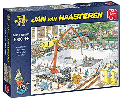 Jan Van Haasteren, Fast Fertig, Puzzle 1000 Teile Erwachsene