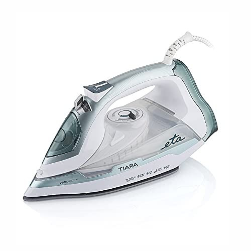 ETA Dampfbügeleisen Tiara 2-2400W, Dampfstoß 140 g/min, Anti Calc Funktion