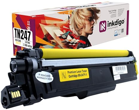 TN-247 XL - Toner Gelb kompatibel mit Brother DCP-L 3510 3517 3550 HL-L 3210 3230 3270 3280 MFC-L 3710 3730 3740 3750 3770