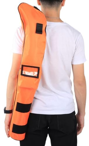 VBESTLIFE Sac de Club de Golf, Sac de Club de Golf Pliable Doux Portable en Nylon Imperméable pour Enfants pour L'entraînement en Plein Air (Orange)