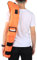 VBESTLIFE Sac de Club de Golf, Sac de Club de Golf Pliable Doux Portable en Nylon Imperméable pour Enfants pour L'entraînement en Plein Air (Orange)
