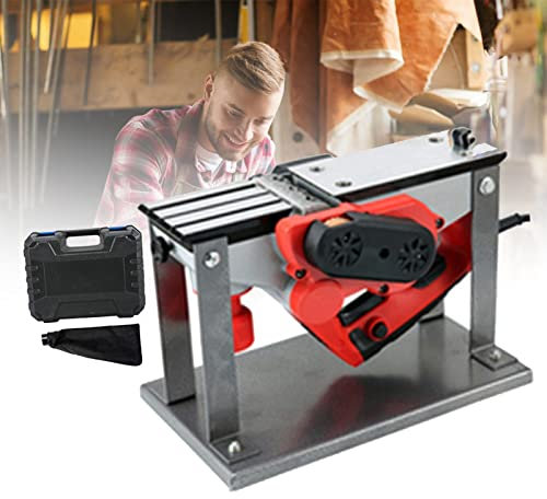 Pialla portatile per lucidatura del legno, piccola pialla elettrica, motore tutto in rame, potente, cuscinetto silenzioso, alta potenza, lavoro rapido per la casa, lavorazione del legno fai da te,