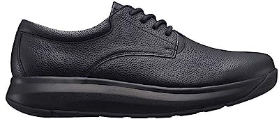 JOYA Chicago Black, Halbschuhe für Herren aus Leder, schwarz