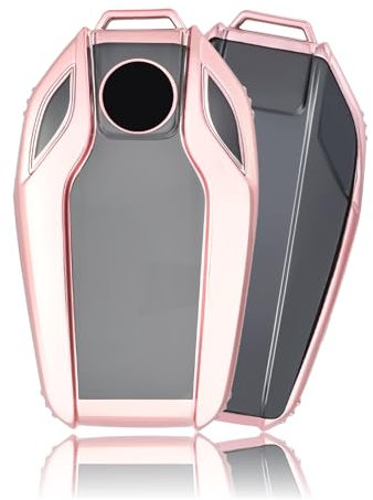 OFFCURVE Schlüsselhülle Autoschlüssel Hülle, Schlüsselcover Schlüsselgehäuse Schutzhülle für BMW Display LCD 5er 6er 7er 8er G01 G02 G05 G11 G12 G30 G31 GT X3 X4 I8 740 730i 750i 528Li 540Li 760Li