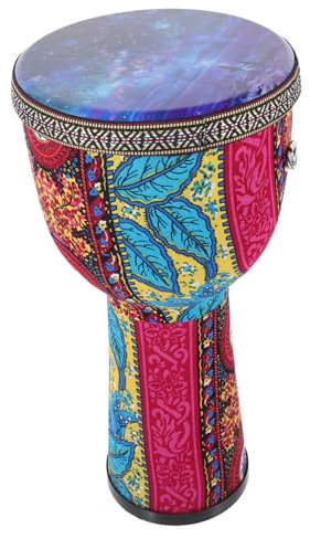 SAFIGLE 8-zoll-musikinstrumente Für Kinder Handtrommel-set Sicheres Material Für Anfänger Tragbare Afrikanische Djembe-trommel Für Erwachsene Und Kinder