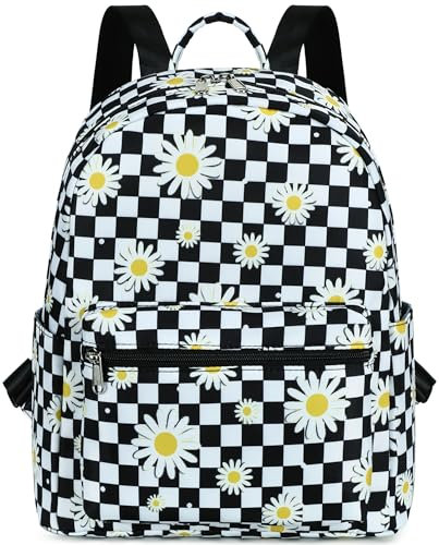 LEDAOU Mini-Rucksack Geldbeutel für Mädchen Nieblich klein Rucksack für Damen Teenager Kinder Schule Reisen Schultertasche Tasche …