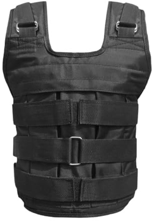 Qianly Gewichtsweste für, Verstellbare Jacke für Fitness Und Boxen, Kann 110 Pfund