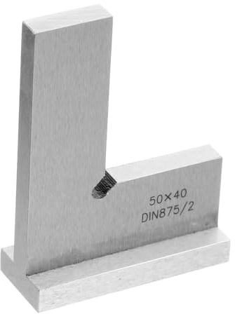 Angoily Klemmwinkel aus Kohlenstoffstahl Leichter und Tragbarer 90° Winkelmesser für Präzise Holzbearbeitung für Handwerker und Holzhandwerk
