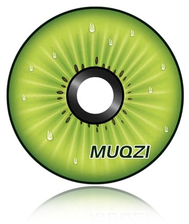 Fahrrad Headset Top Cap Vorbau Kappe Abdeckung 1 1/8 Zoll Light Steuersatzkappe + Alu Schraube für Fahrrad MTB Rennrad (Kiwi)