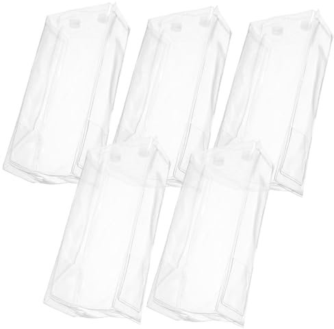 KICHOUSE Custodia Protettiva Trasparente per Telecomando Industriale Copertura PVC per Trasmettitore Sicurezza e Protezione e Cadute Compatibile