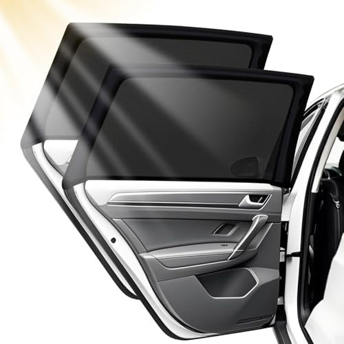 LFZNB 4 Pcs Parasol Coche,Ventana Coches Sombrilla con protección UV Fácil instalación, para Bebe para Niños y Mascotas,para Skoda Kodaiq.