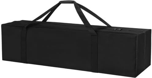 Divove Angeltasche Stativtasche Lichtständer Tragetasche 140X34X44CM, 800D Oxford-Gewebe, Schwerttasche Ski, Zeltstangen, Rutentasche, Sonnenschirme, für Camping, Picknick Und Reisen