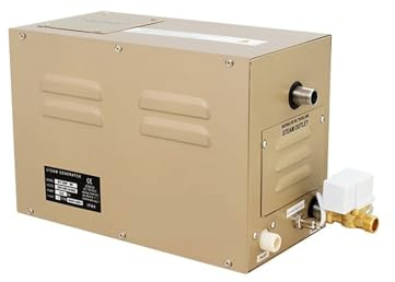 Sauna-Dampfgarer, 3KW Dampfbadgenerator for Sauna, Spa, Sauna-Dampfgenerator, automatische Entkalkung Für geeignete Raumheizung