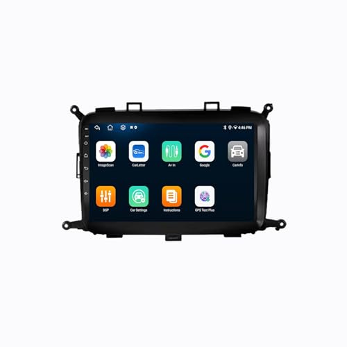 Autoradio per Kia Carens 2014-2017 9 Pollici Android 15 Touch Screen con Bt Gps Wifi Radio Backup Camera Per, 8 Core 6G+128G