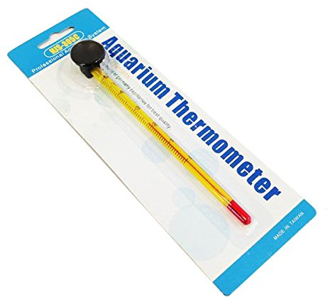 Real Aquatics Aquarium Fish Tank Thermometer Glass Precise