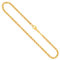 EDELIND Königskette Gold - Echtgold 333 | Kette 2.8 mm mit Stempel | Halskette aus Deutschland | Herren Goldkette mit Karabinerverschluss, Länge 60 cm, Gewicht ca. 31 g.