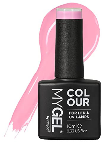 Mylee Gel Nail Polish 10ml [Candy Girl] UV/LED Soak-Off Nail Art Manicure Pedicure for Professional, Salon & Home Use [Pink Range] - Long Lasting & Easy to Apply